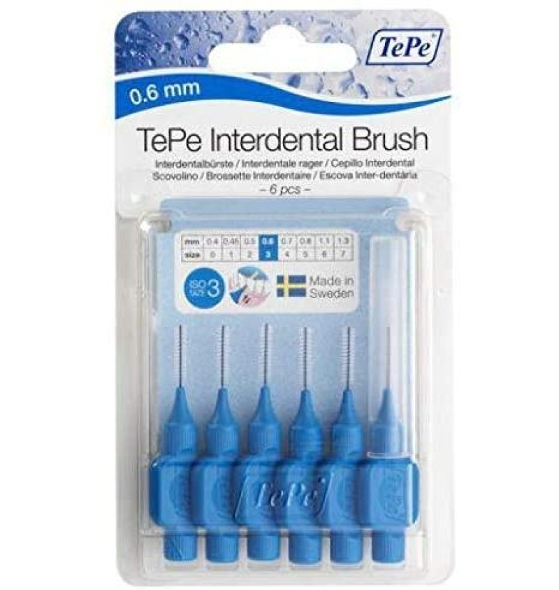 Cepillo Interdental - Tepe (0.6 mm Azul) - Inibsa