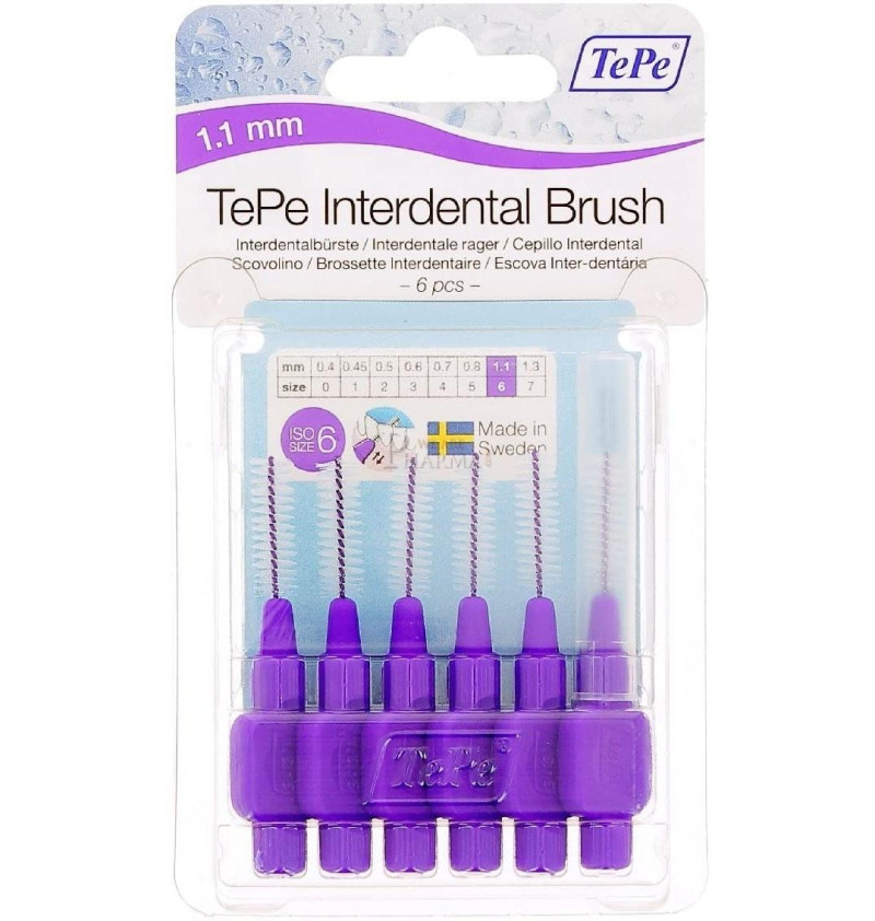 Cepillo Interdental - Tepe (1.1 mm Morado) - Inibsa