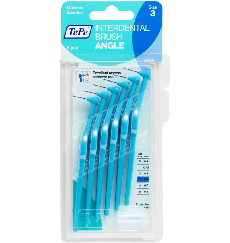 Cepillo Interdental - Tepe Angle (0.6 mm Azul) - Inibsa