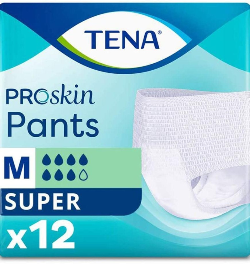 Absorb Inc Orina Ligera - Tena Pants Super (t - Med 12 U) - Sca Hygiene Products