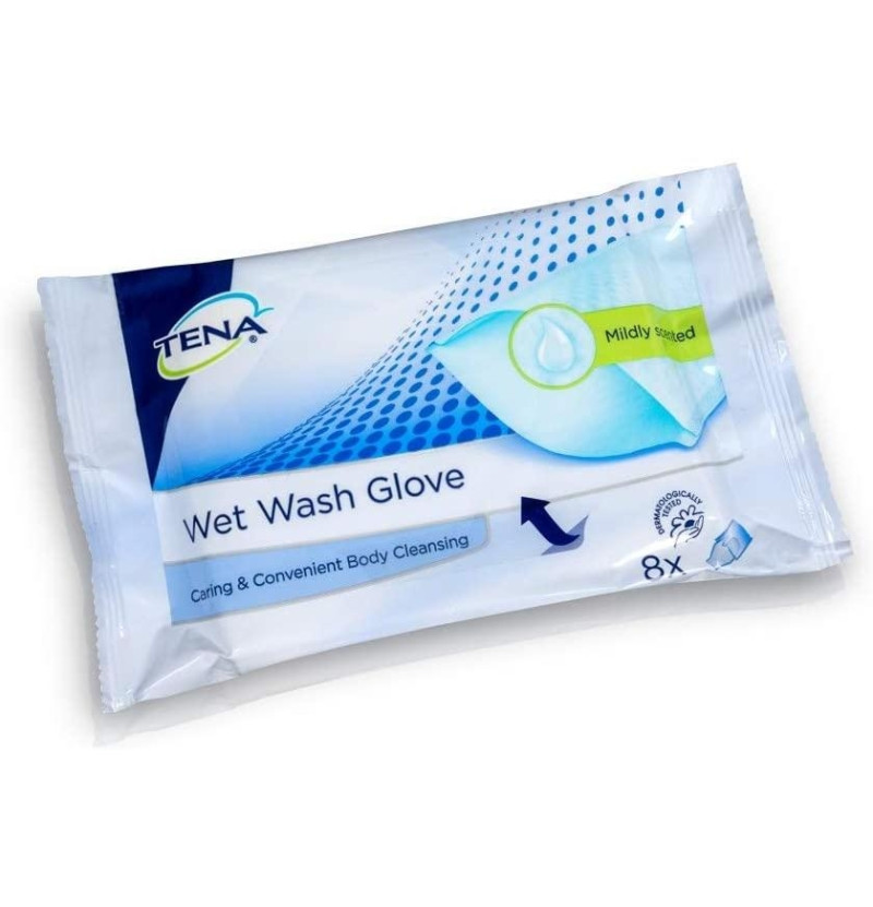 Wet Wash Gloves (8 Unidades) - Sca Hygiene Products