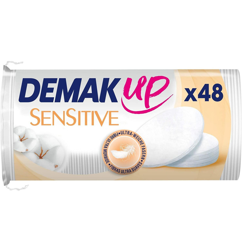 Demak Up Sensitive Desmaquillaje (50 Discos) - Sca Hygiene Products