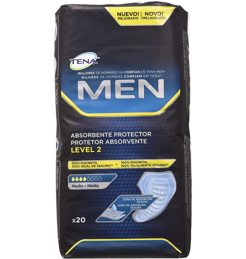 Absorb Inc Orina Ligera - Tena Men (level - 2 20 U) - Sca Hygiene Products