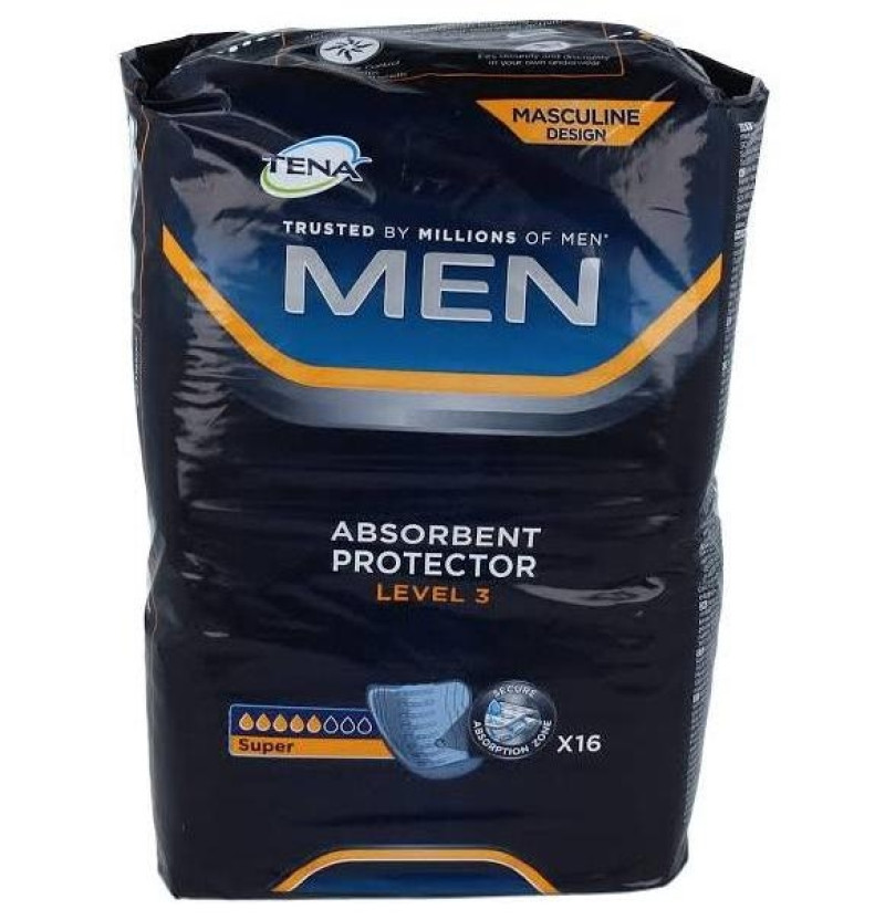 Absorb Inc Orina Ligera - Tena Men (level - 3 16 U) - Sca Hygiene Products