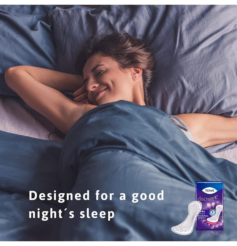 Absorbente Incontinencia Orina Ligera - Tena Discreet Maxi Night (12 Unidades) - Sca Hygiene Products