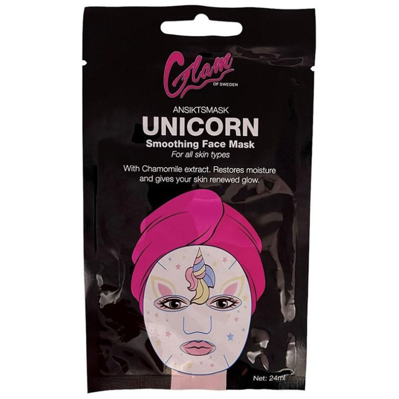 Unicorn Smoothing Face Mask 24ml - Glam Of Sweden