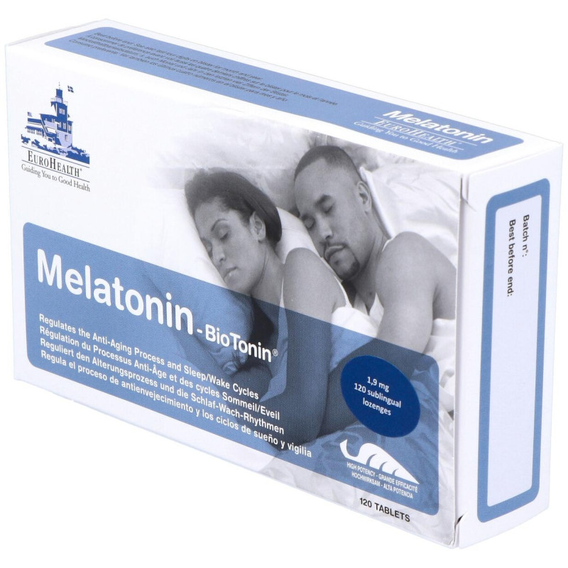 Melatonin Biotonin 1.9mg 120comp - Eurohealth