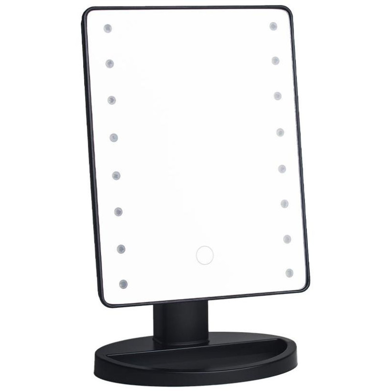 Carl y Son Makeup Led Light Up Mirror Black 1ud - Carl&son