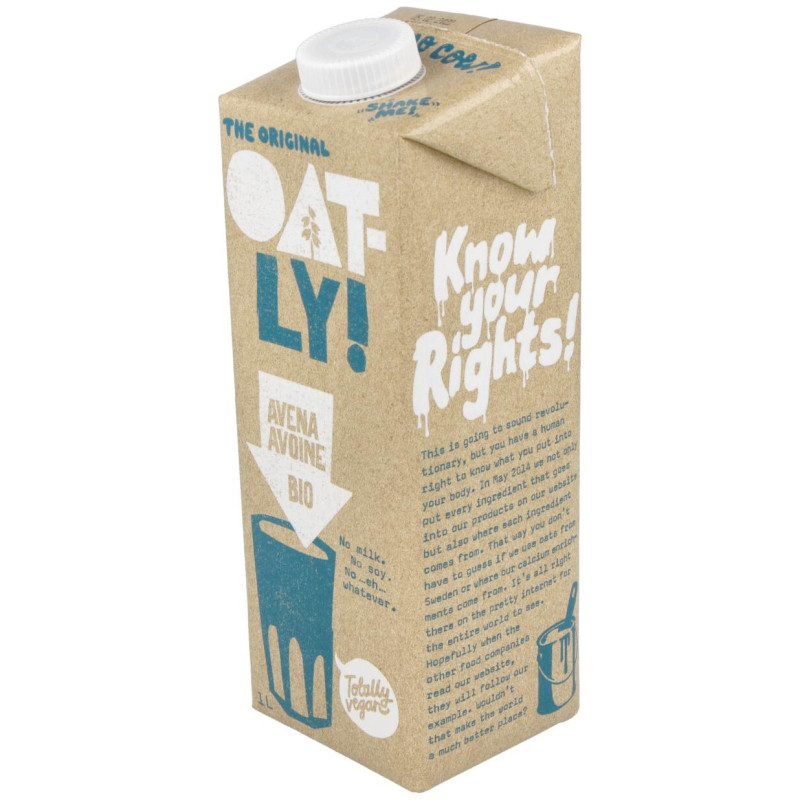 Bebida Vegetal De Avena 1Lt 6Uds. Bio S/A