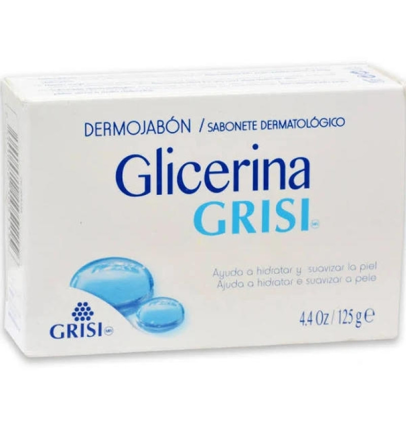 Jabon Grisi de Glicerina (1 Envase 125 g) - Biosalud