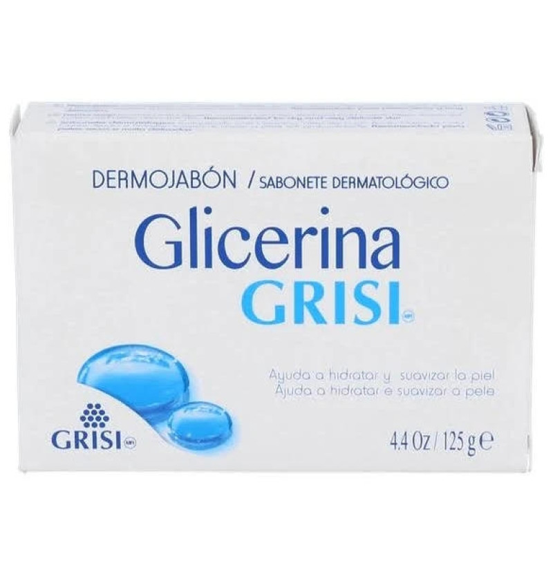 Jabon Grisi de Glicerina (1 Envase 125 g) - Biosalud