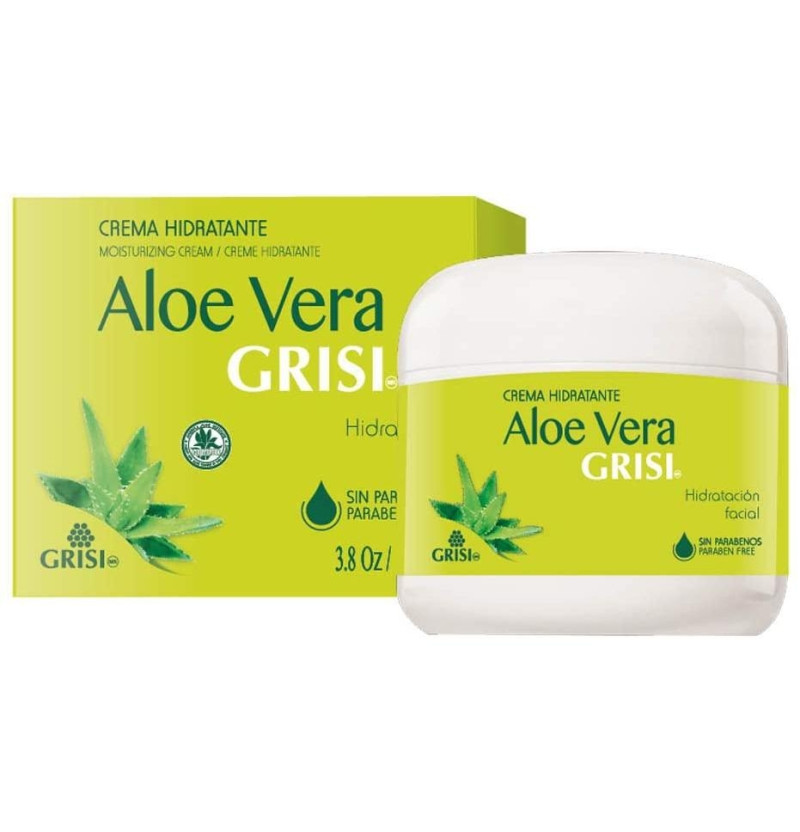 Grisi Aloe Vera Crema Hidratante (1 Envase 110 g) - Biosalud