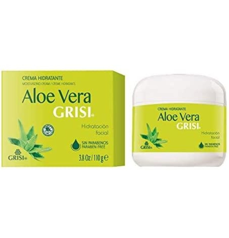Grisi Aloe Vera Crema Hidratante (1 Envase 110 g) - Biosalud
