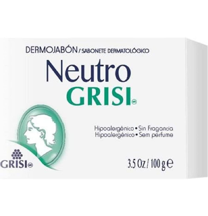 Dermojabon Neutro Grisi (1 Envase 100 g) - Biosalud