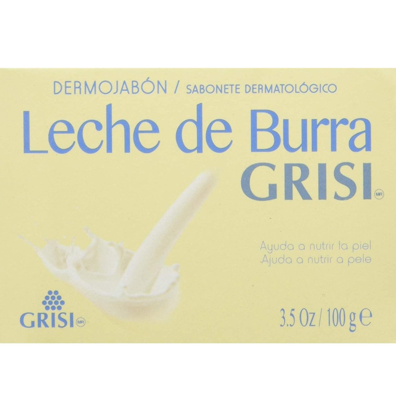 Jabon Grisi Leche De Burra (1 Envase 100 G)