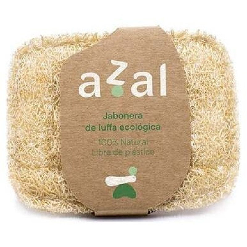 Jabonera Luffa Jabón Sólido 8x10cm 1ud - Azal
