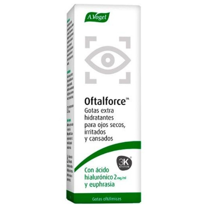 Oftalforce Gotas para Ojos Secos 10ml - A.vogel - Bioforce