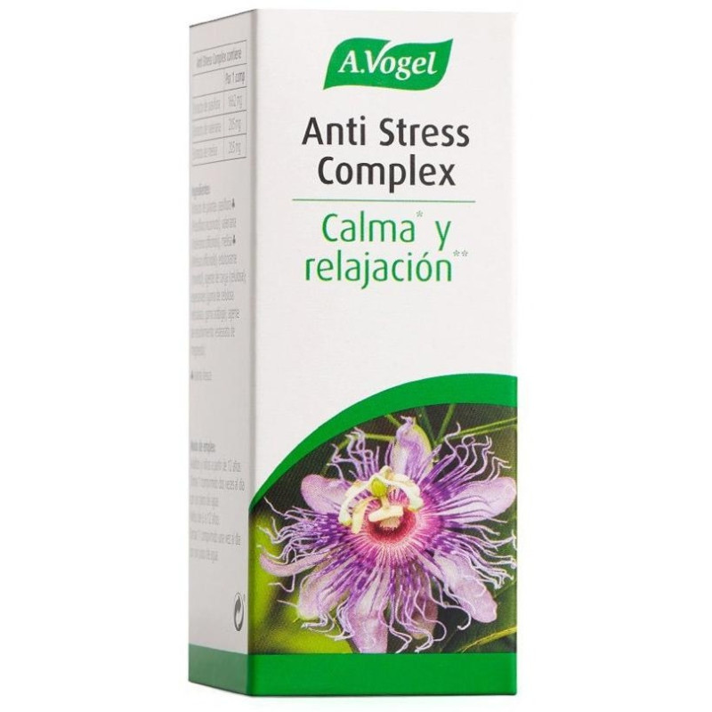 A. Vogel Anti - Stress Complex Suplemento para Relajar el Sistema Nervioso 30 Comprimidos - A.vogel - Bioforce
