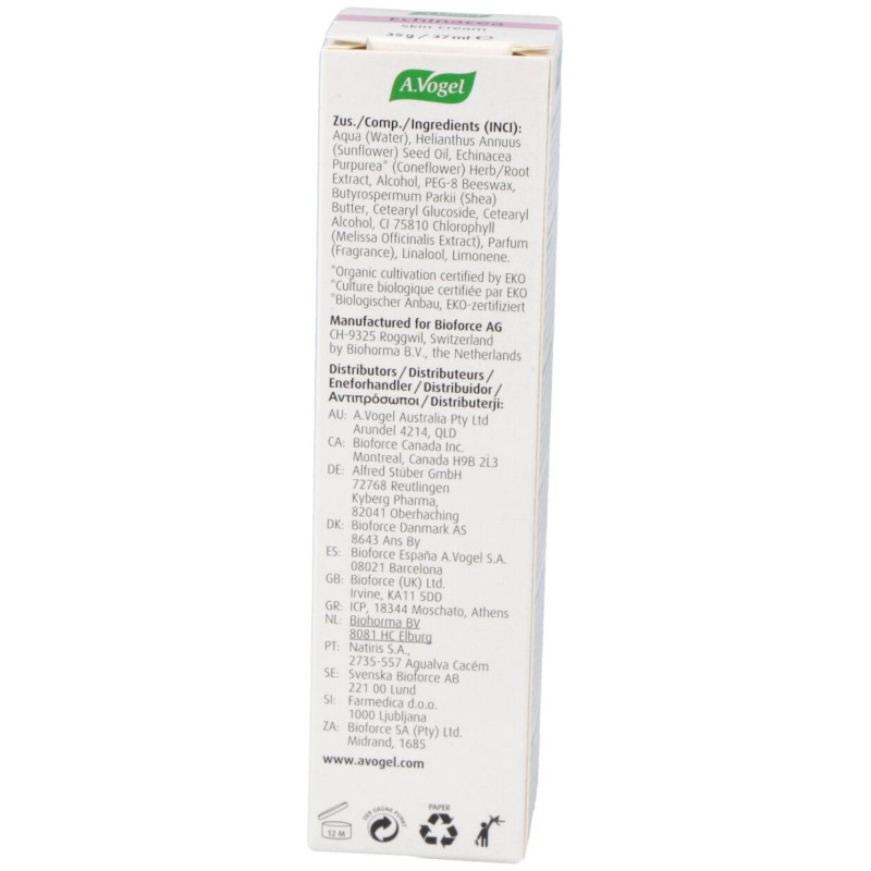Crema Echinacea 35gr - A.vogel - Bioforce