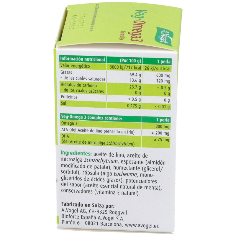 A. Vogel Bioforce Omega 3 Complex 30 Cápsulas - A.vogel - Bioforce