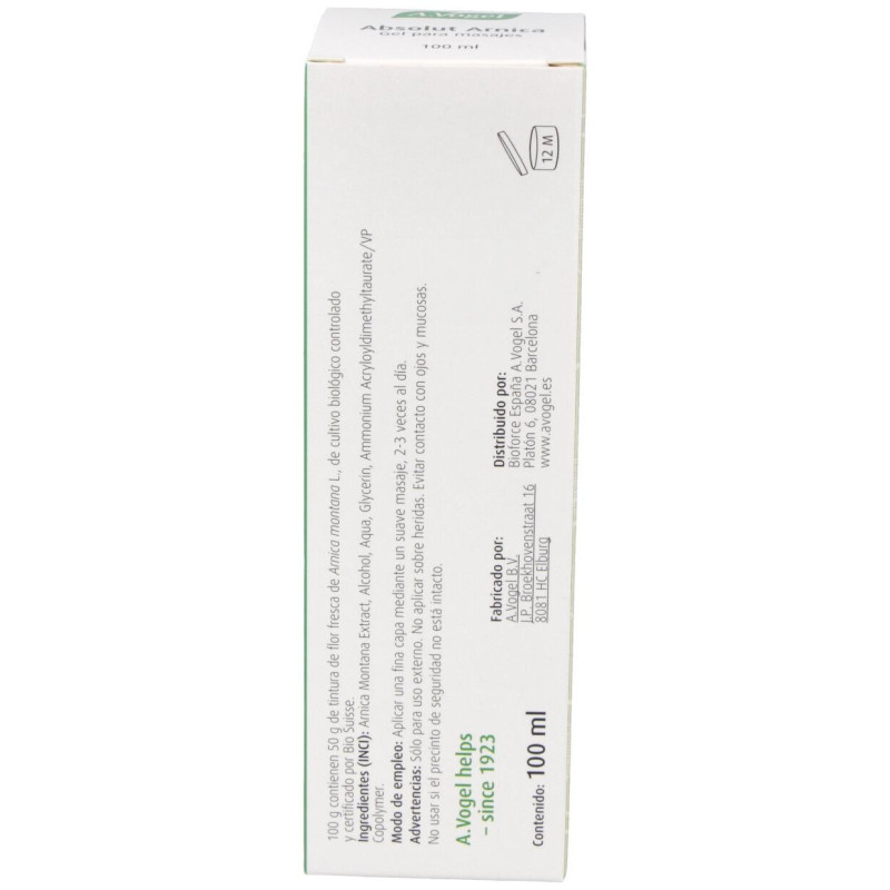 Absolut Arnica Gel (atrosan) 100ml - A.vogel - Bioforce