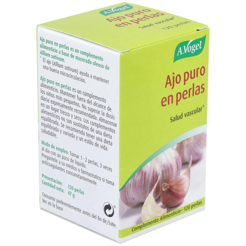 A. Vogel Ajo Puro en Perlas 120uds - A.vogel - Bioforce