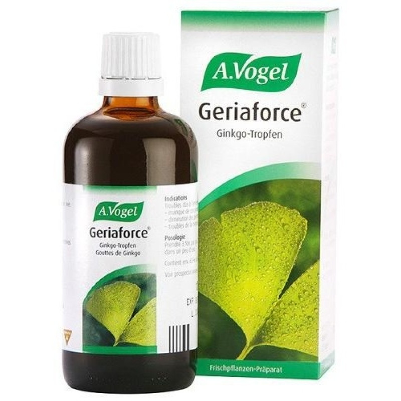 A. Vogel Ginkgoforce Gotas 100ml - A.vogel - Bioforce