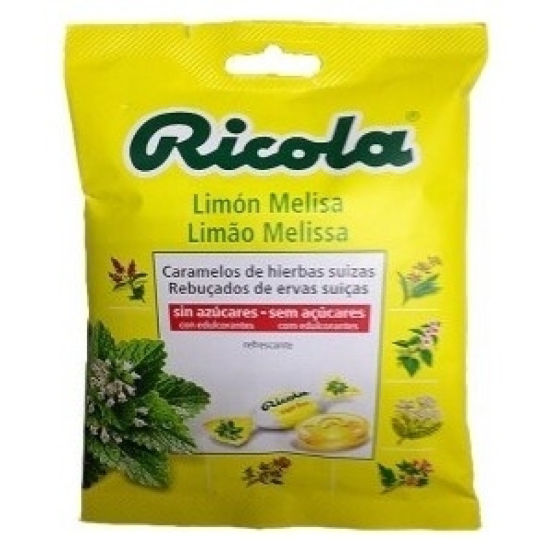 Limón Caramelos sin Azúcar 70g - Ricola