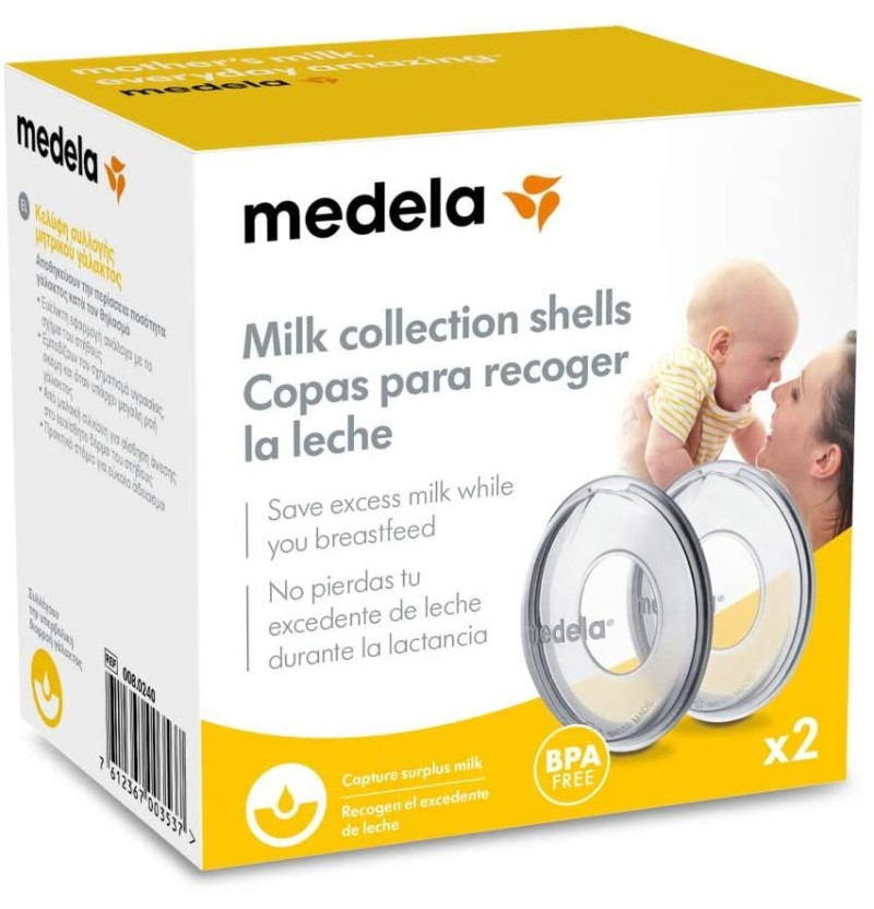 Copas de Recogida de Leche (2 U)