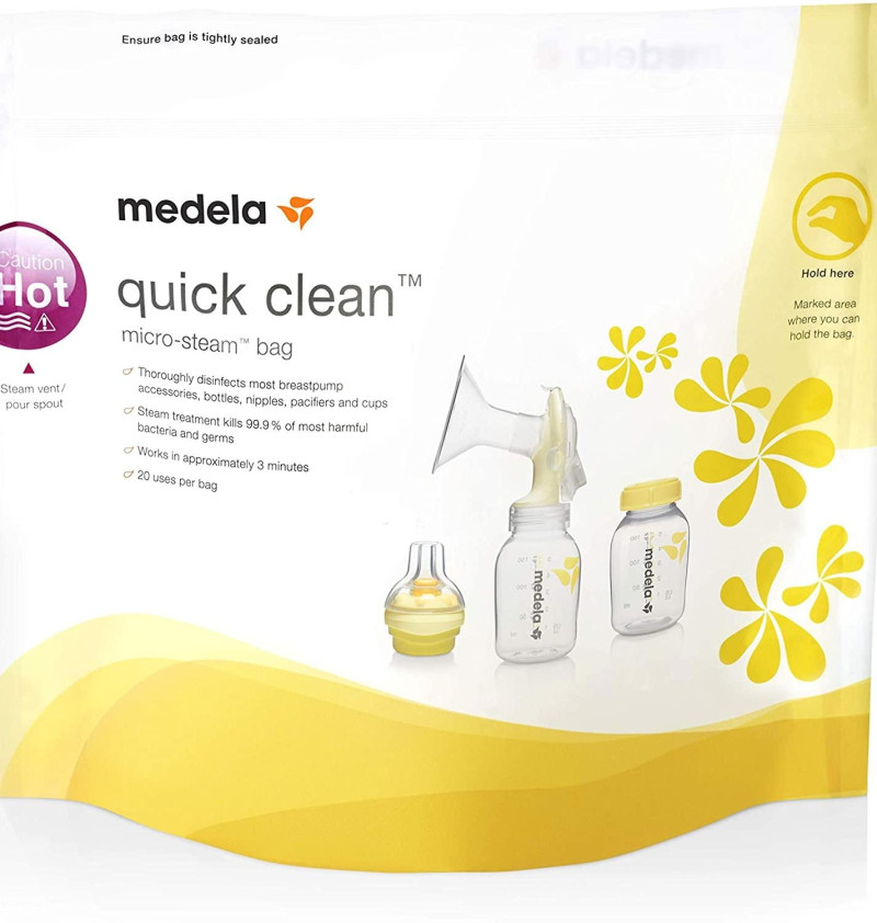 Bolsas para Microondas Reutilizables - Quick Clean (5 U)