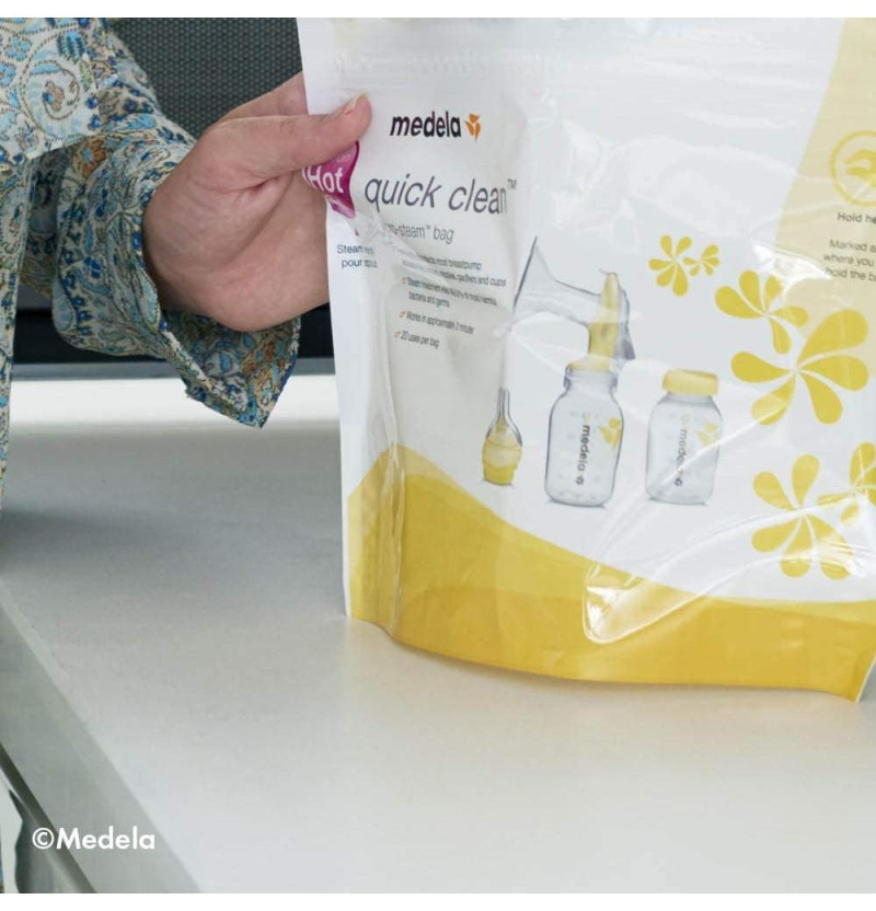 Bolsas para Microondas Reutilizables - Quick Clean (5 U)