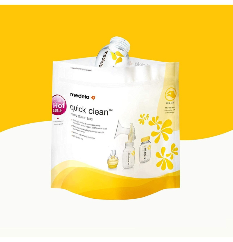 Bolsas para Microondas Reutilizables - Quick Clean (5 U)