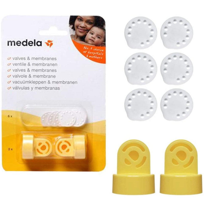 Valvulas Y Membranas Exttor De Leche Electrico - Medela (Pack)