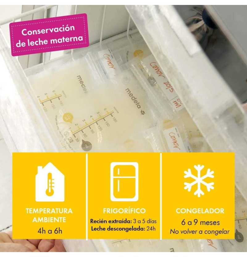 Bolsa Leche Materna. 50 Unidades - Productos Medicinales Medela S.l