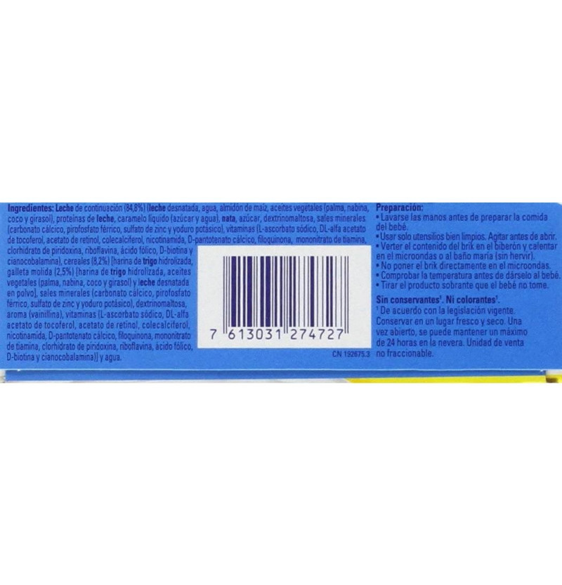 Nestle Papilla Galleta Lista Para Tomar (2 Envases 250 Ml)