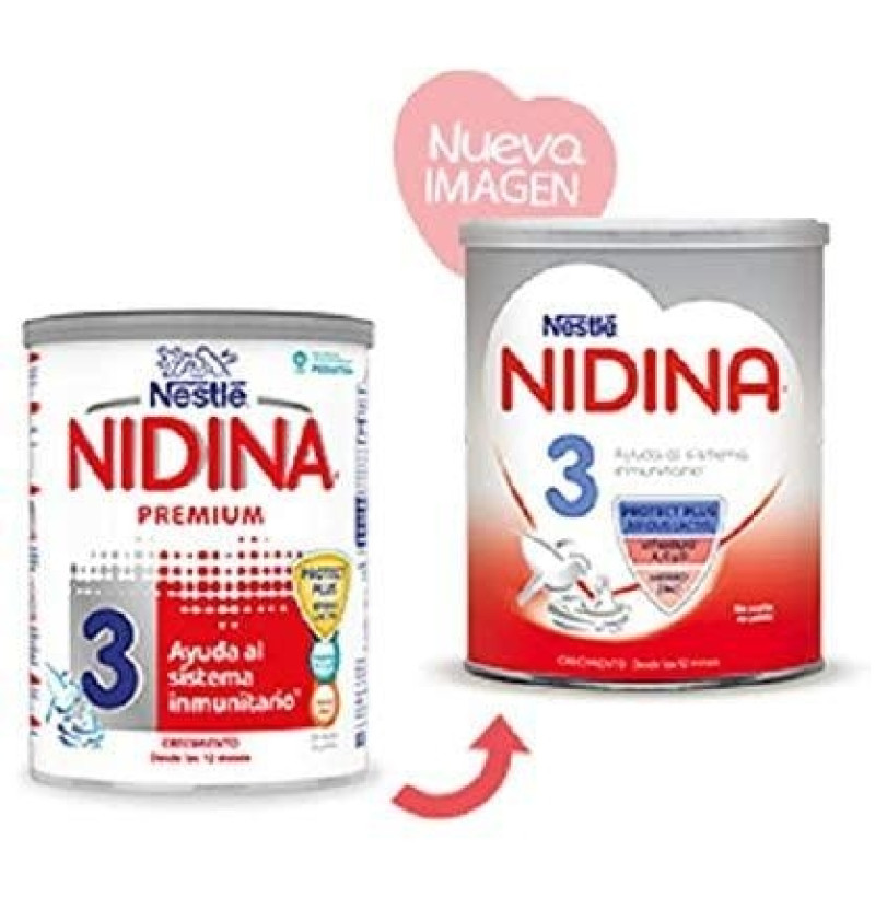 Nidina 3 Premium (1 Envase 900 g) - Nestlé
