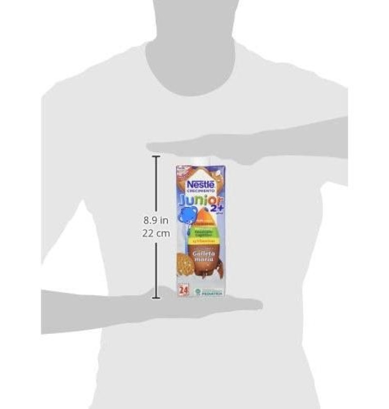 Nestle Junior Crecimiento 2 + Galleta (1 Brick 1000 Ml)