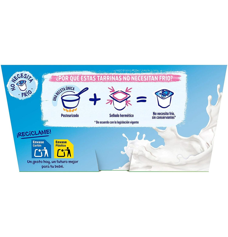 Nestle Yogolino (4 Tarrinas 100 g Sabor Natural) - Nestlé