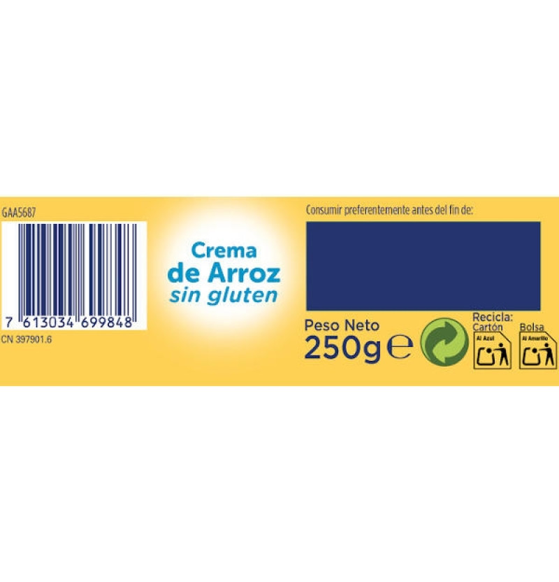Nestle Nestum Crema De Arroz (1 Envase 250 G)