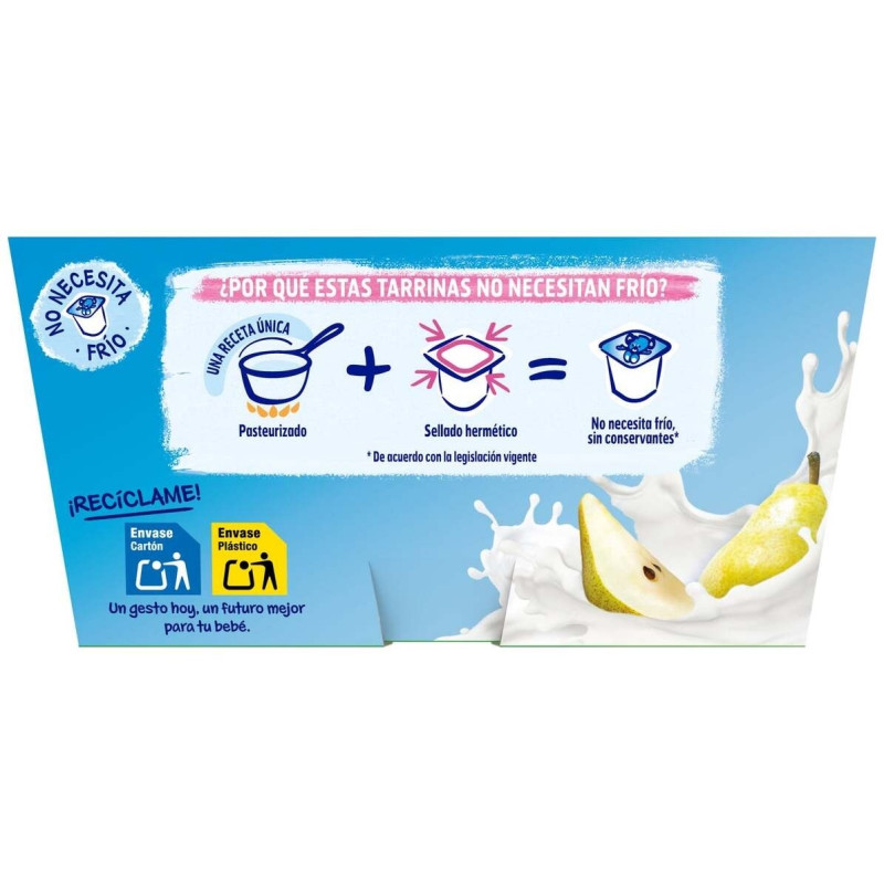 Pera 4 Tarrinas X 100 Gr - Yogolino