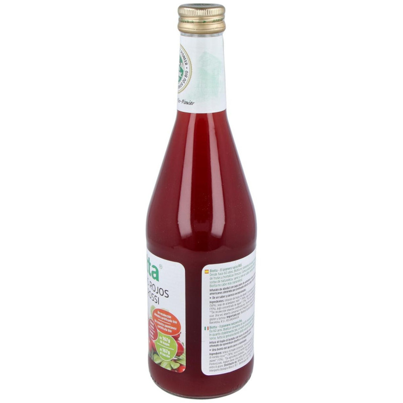 Jugo de Arándanos Rojos Plus Bio 500ml - Biotta