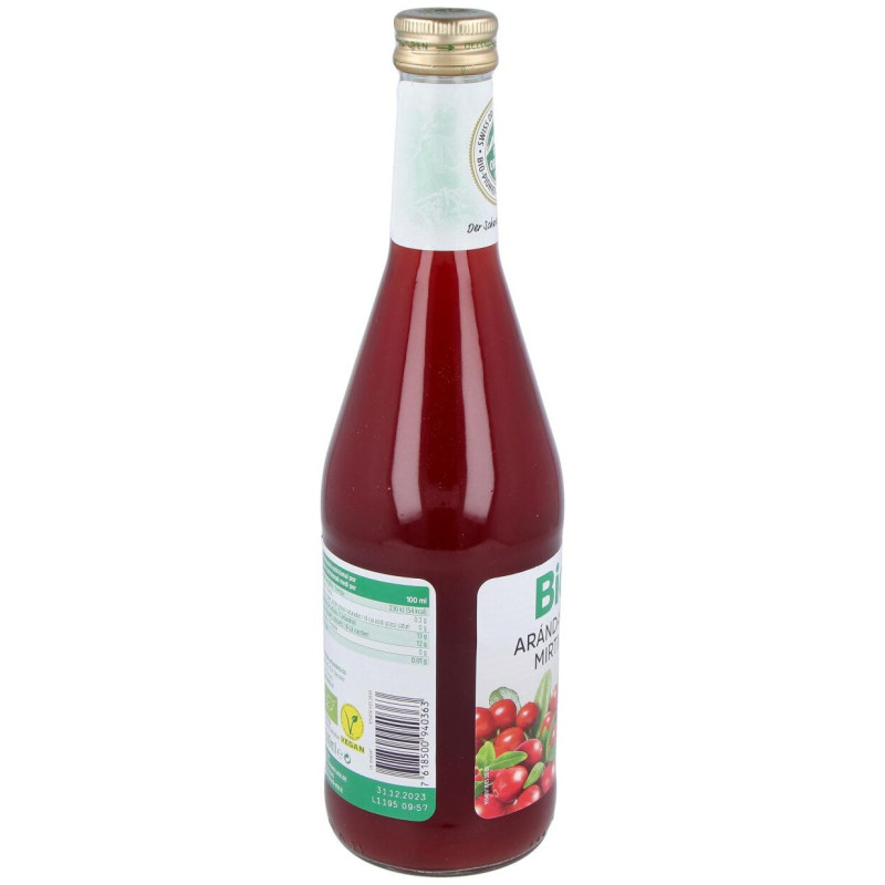 Jugo de Arándanos Rojos Plus Bio 500ml - Biotta