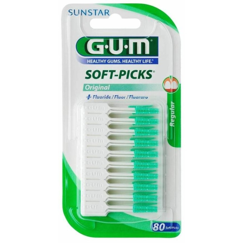 Cepillo Interdental Soft Picks Regular 80un Verde - Gum