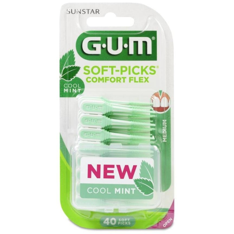 Cepillo Interdental Soft Picks Comfort Flex Verde - Gum