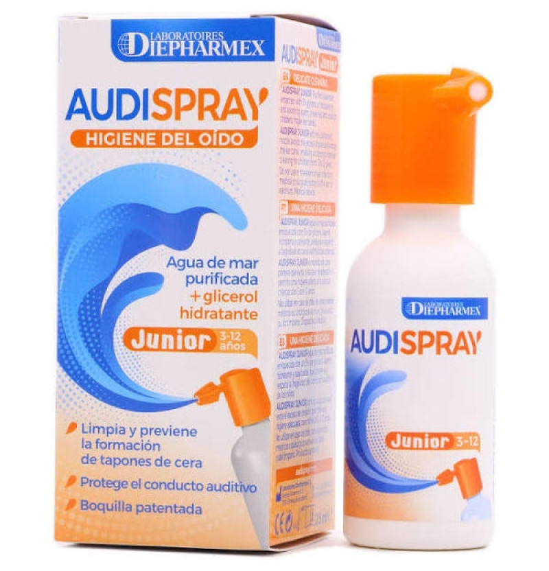 Audispray Junior Solución - Limpieza Oidos (1 Envase 25 ml) - Iberica Dietpharmex