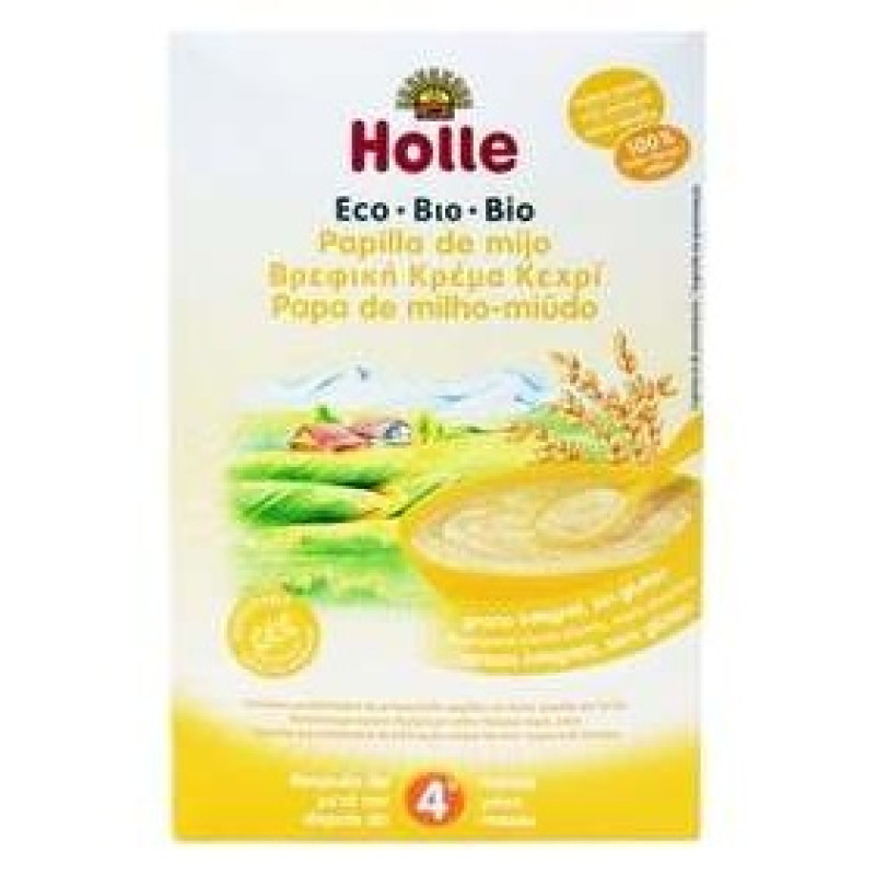 Papilla de Mijo + 4 Meses 250gr. Eco Sg - Holle