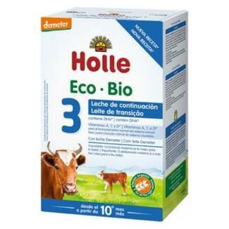 Leche Infantil 3 Continuación Eco 10m 600g - Holle