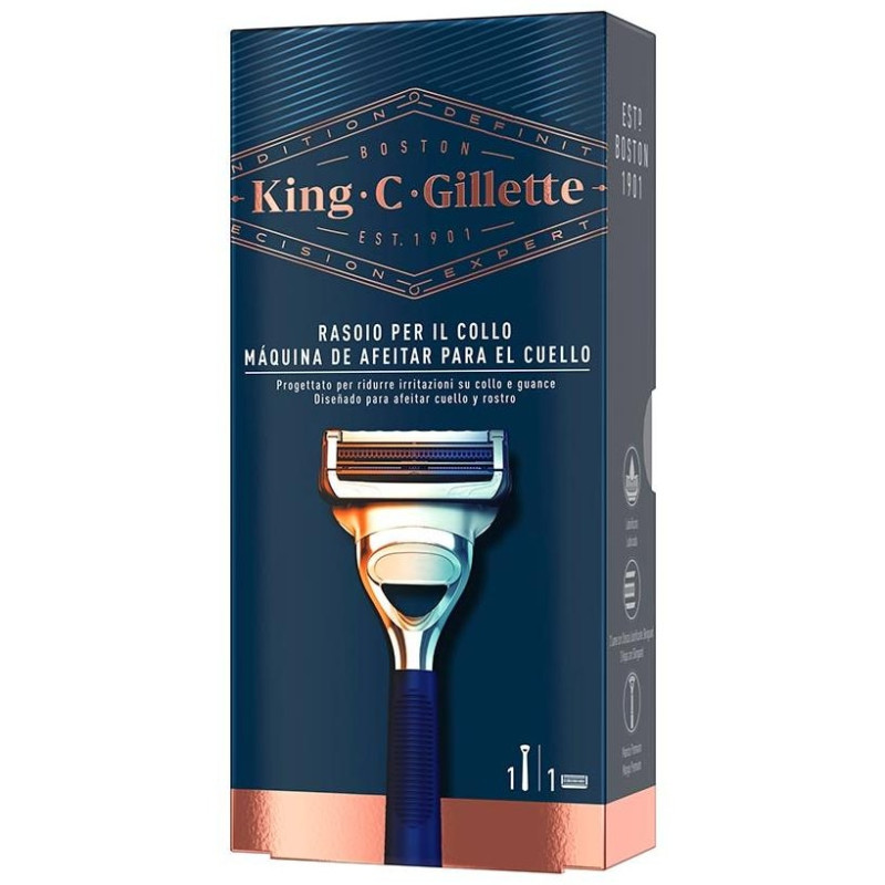 King C Neck Razor 1ud - Gillette