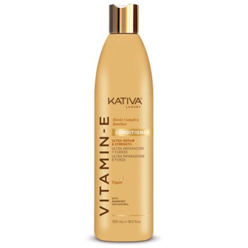 Vitamina e Biotina y Bamboo Conditioner 550ml - Kativa