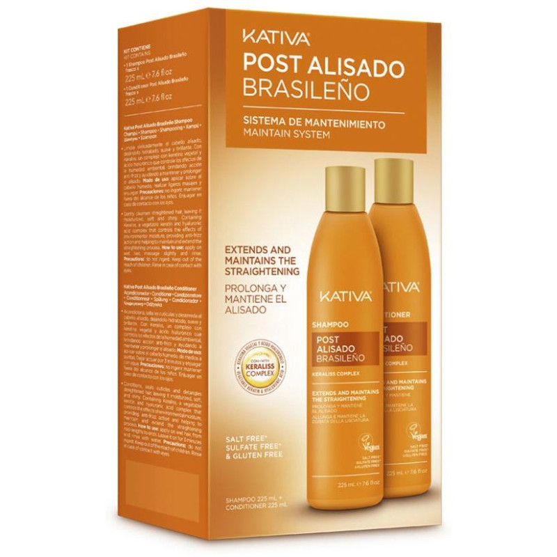 Kativa Profesional Post Alisado Lote 2 Pz 2